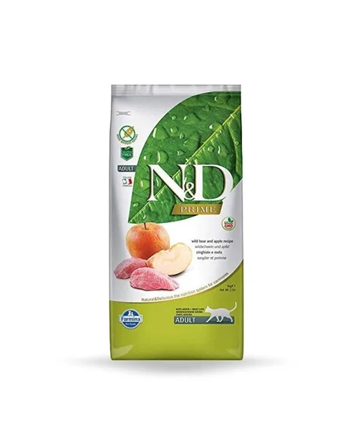 N&amp;D Cat Prime Boar &amp; Apple Adult 50g