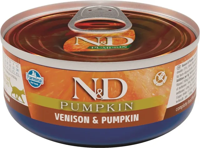 N&amp;D Cat PUMPKIN Adult Venison &amp; Pumpkin 80g