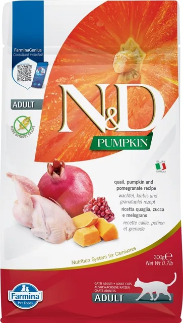 N&amp;D Cat Pumpkin Quail &amp; Pomegranate 300 g