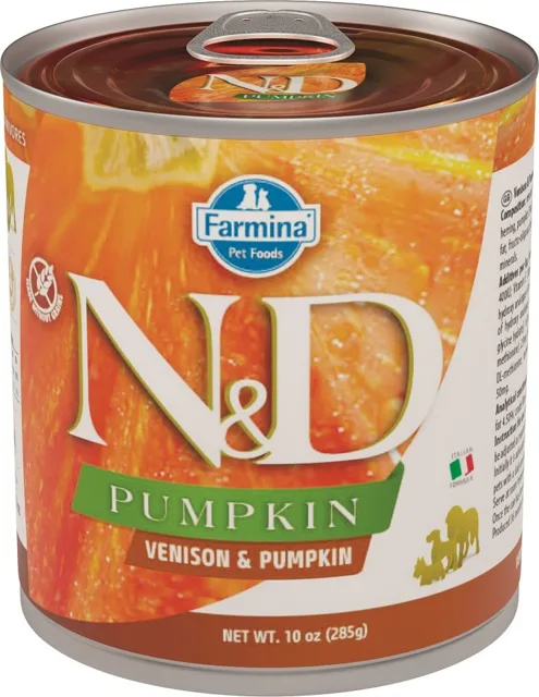 N&amp;D Dog Pumpkin Adult Venison &amp; Pumpkin 285g