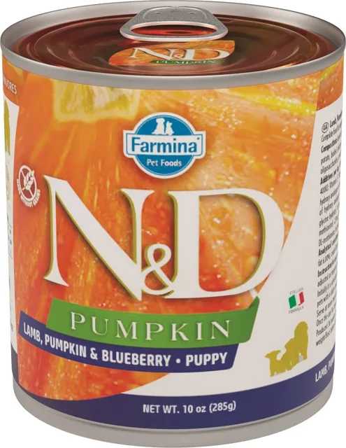N&amp;D DOG PUMPKIN Puppy Lamb &amp; Blueberry 285g