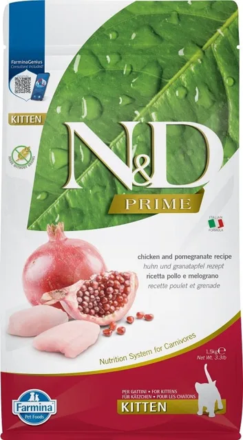 N&amp;D Grain Free Cat Kitten Chicken &amp; Pomegranate 1.5 kg