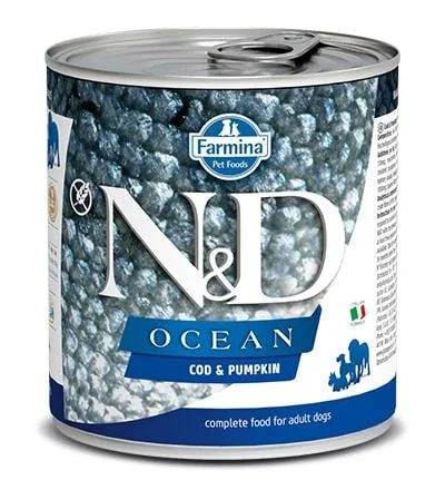 N&amp;D Ocean Adult Codfish/Pumpkin - 285g