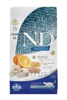 N&amp;D Ocean Cat Adult Codfish/Orange Low Grain - 300g