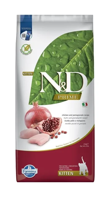 N&amp;D Prime Kitten Chicken &amp; Pomegranate 10 kg