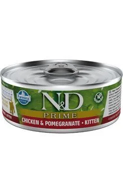 N&d Cat Prime Kitten Chicken & Pomegranate 70g
