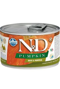 N&D Dog Pumpkin Adult Duck & Pumpkin Mini 140g