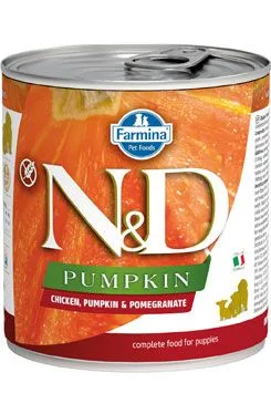 N&D Dog Pumpkin Puppy Chicken & Pomegranate 285g