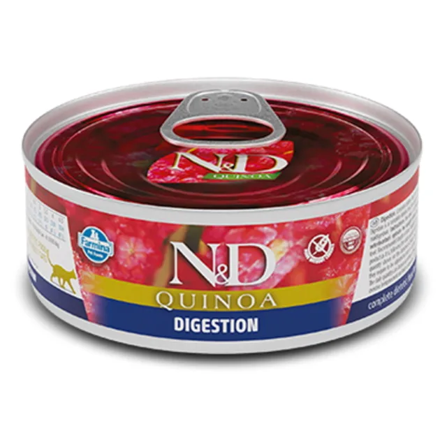 N&D Quinoa Digestion Lamb & Fennel Adult pro dospělé kočky 80 g