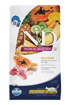 N&d Tropical Selection Cat Lamb Neutered 1,5kg