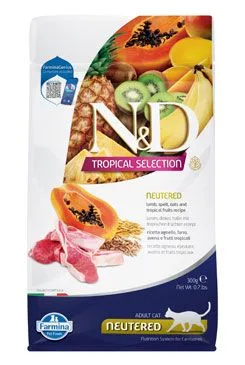 N&d Tropical Selection Cat Lamb Neutered 300g