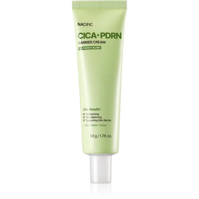 Nacific Cica PDRN Barrier Cream zklidňující a hydratační krém pro rozjasnění pleti 50 g