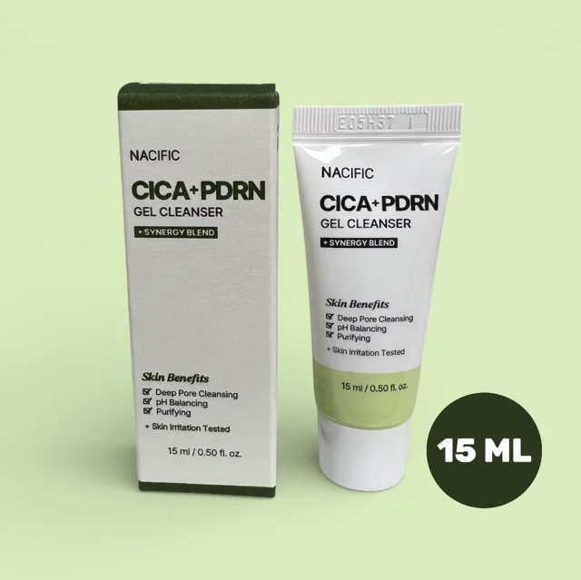 NACIFIC -  Cica PDRN Gel Cleanser - Čisticí gel s Cica a PDRN - 15 ml