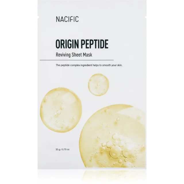 Nacific Origin Peptide Mask Pack zpevňující pleťová maska s hydratačním účinkem 10x20 g