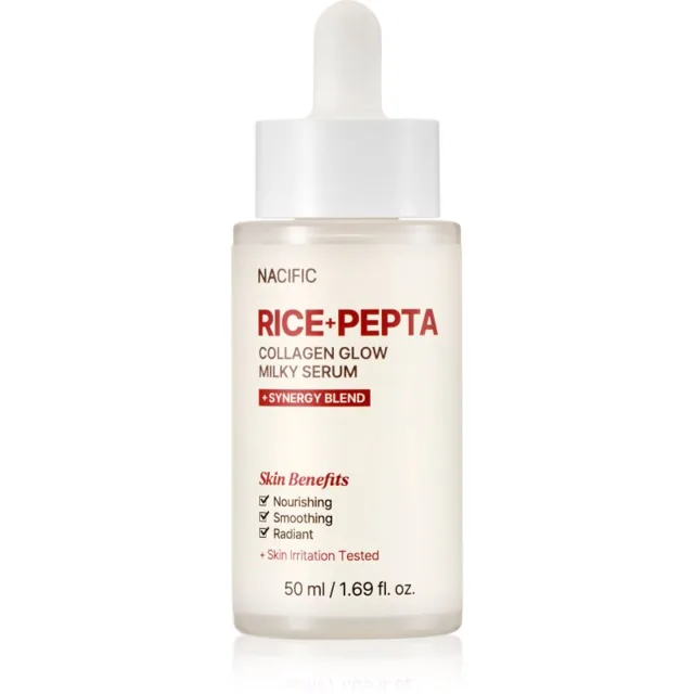 Nacific Rice + Pepta Collagen Glow Milky Serum rozjasňující pleťové sérum s hydratačním účinkem 50 ml