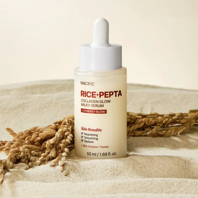 NACIFIC - Rice Pepta Collagen Milky Serum - Mléčné sérum s rýží, peptidy a kolagenem - 50 ml