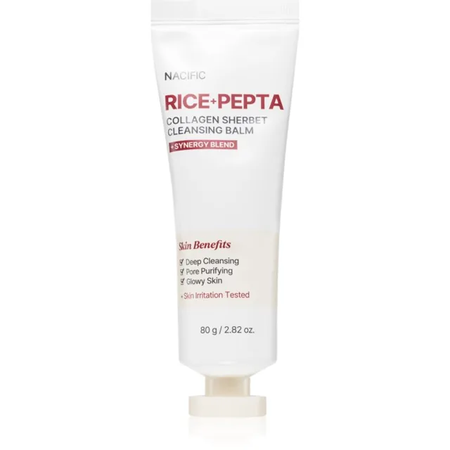 Nacific Rice + Pepta Collagen Sherbet Cleansing Balm hloubkově čisticí balzám s hydratačním účinkem 80 g