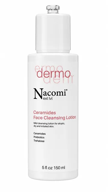 Nacomi Next Level Ceramides – čisticí pleťové mléko 150ml (poškozený aplikátor)