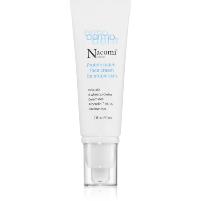Nacomi Next Level Dermo zklidňující krém pro suchou až atopickou pleť 50 ml