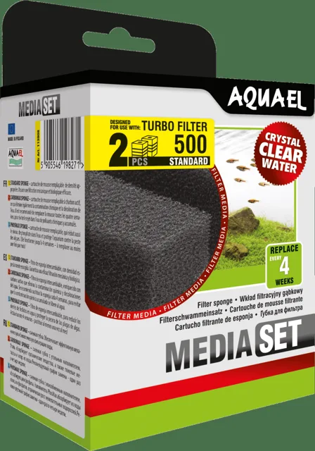 Náhradní houbička Aquael pro filtr Turbo 500 2ks
