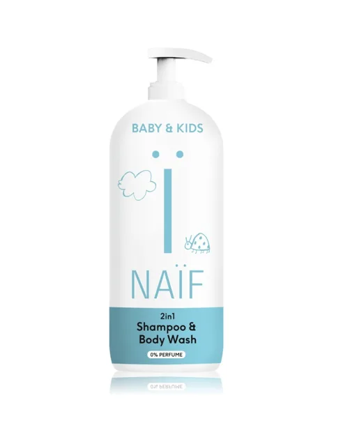 NAIF Baby & Kids Mycí gel a šampon 2v1 500 ml