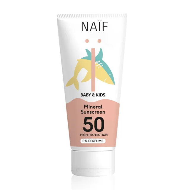 NAIF Ochranný krém na opalování SPF 50 pro děti a miminka 175 ml
