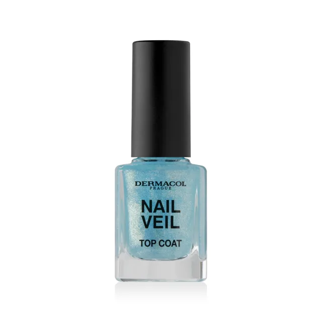 NAIL VEIL top coat Sparkling ocean Dermacol - Oficiální e-shop Dermacol