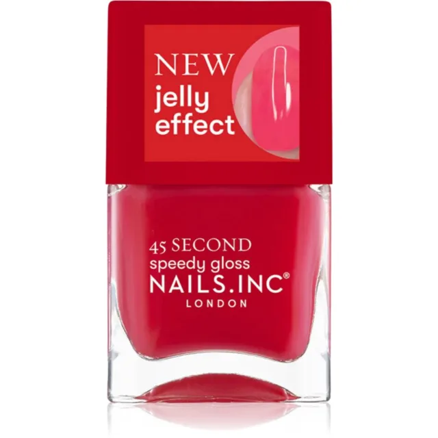 Nails Inc. 45 Second Speedy Gloss rychleschnoucí lak na nehty odstín Aria 14 ml