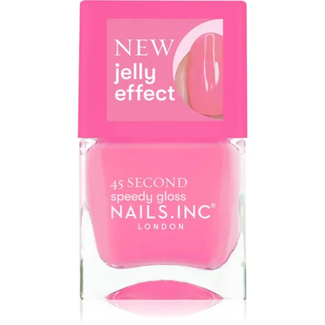 Nails Inc. 45 Second Speedy Gloss rychleschnoucí lak na nehty odstín Isabella 14 ml