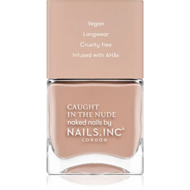 Nails Inc. Caught in the nude lak na nehty odstín Mykonos Beach 14 ml