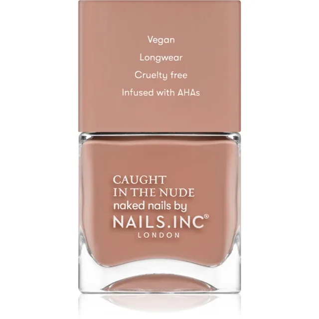 Nails Inc. Caught in the nude lak na nehty odstín Turks and caicos beach 14 ml