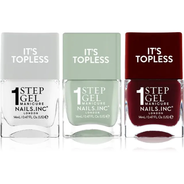 Nails Inc. It’s Topless Dirty Martini sada laků na nehty