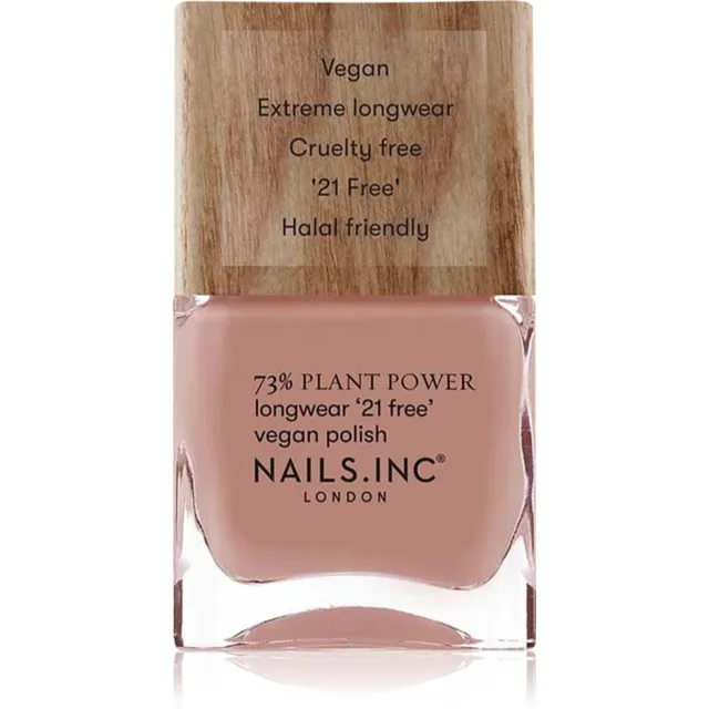 Nails Inc. Plant Power dlouhotrvající lak na nehty odstín Good Energy Efficient 14 ml