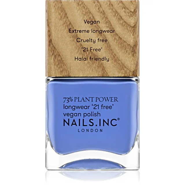 Nails Inc. Plant Power dlouhotrvající lak na nehty odstín Soul Surfing 14 ml