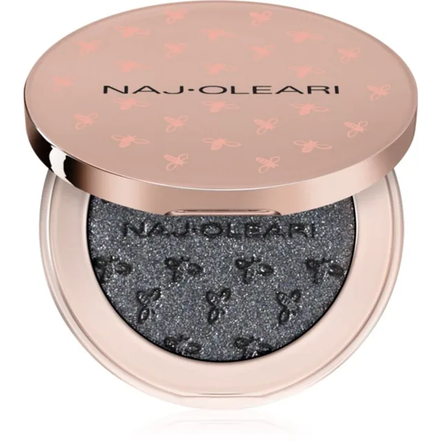 Naj Oleari Colour Fair Eyeshadow Wet & Dry oční stíny pro ženy 20 Shimmer Black 2 g
