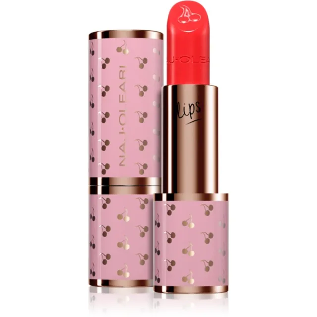 Naj Oleari Creamy Delight Lipstick krémová rtěnka pro ženy 13 Geranium Red 4.2 g