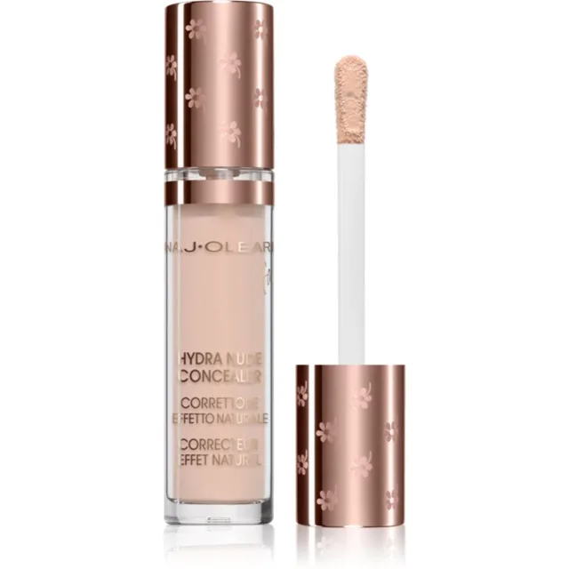 Naj Oleari Hydra Nude Concealer tekutý korektor s hydratačním účinkem pro ženy 00 Cream 4 ml