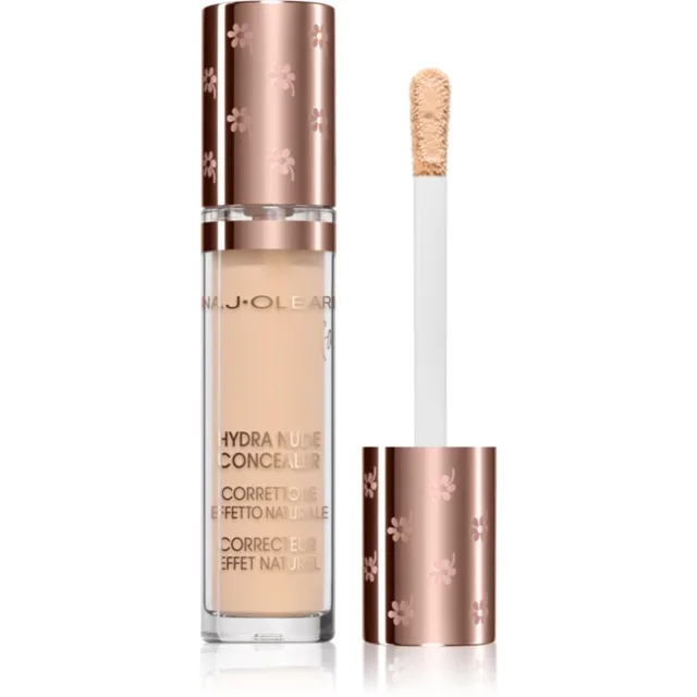 Naj Oleari Hydra Nude Concealer tekutý korektor s hydratačním účinkem pro ženy 01 Ivory 4 ml