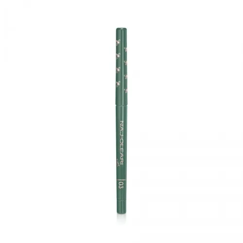 Naj-Oleari Irresistible Eyeliner & Kajal kajalová tužka a oční linky 2v1 - 03 pearly forest green 0,35g