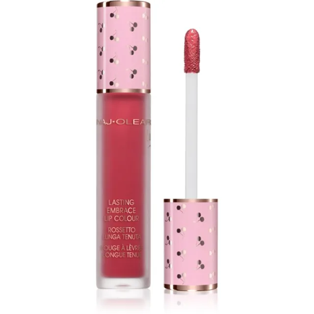 Naj Oleari Lasting Embrace Lip Colour tekutá rtěnka pro ženy 04 Marsala Pink 5 ml