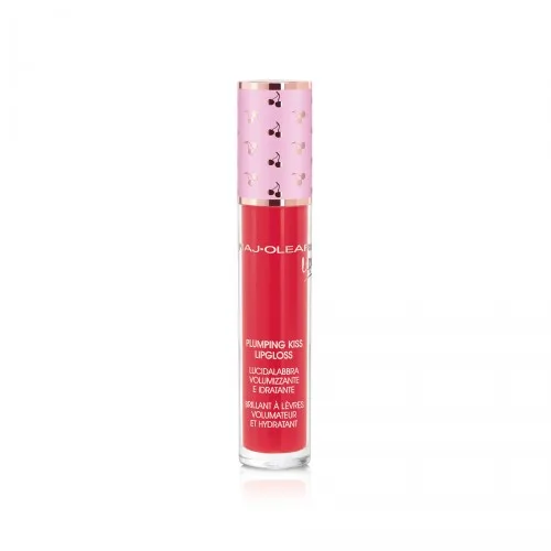 Naj-Oleari Plumping Kiss Lip Gloss lesk na rty s efektem zvětšení rtů - 09 raspberry red 6ml