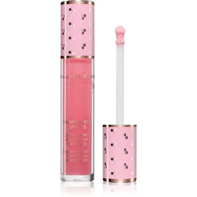 Naj Oleari Plumping Kiss Lip Gloss lesk pro hydrataci a objem rtů pro ženy 03 Candy Pink 6 ml