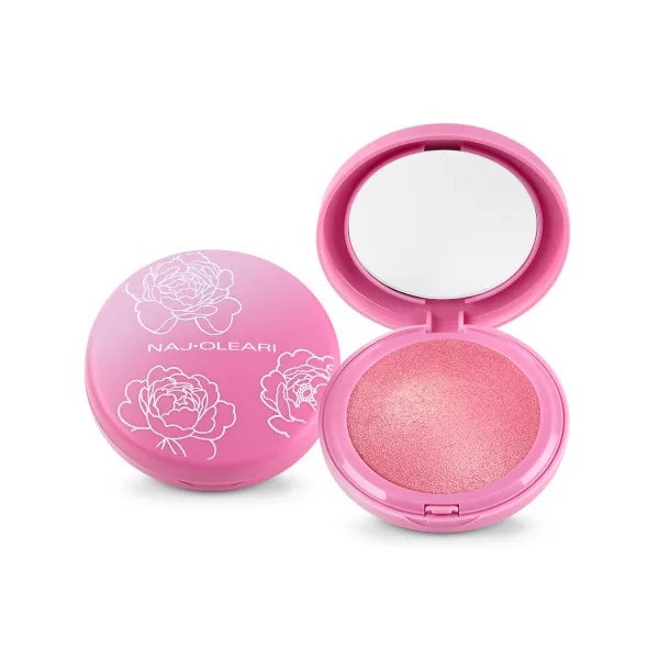 Naj-Oleari Shade & Shine Luminous Blush rozjasňující tvářenka - 02 Petal Pink 4,5 g