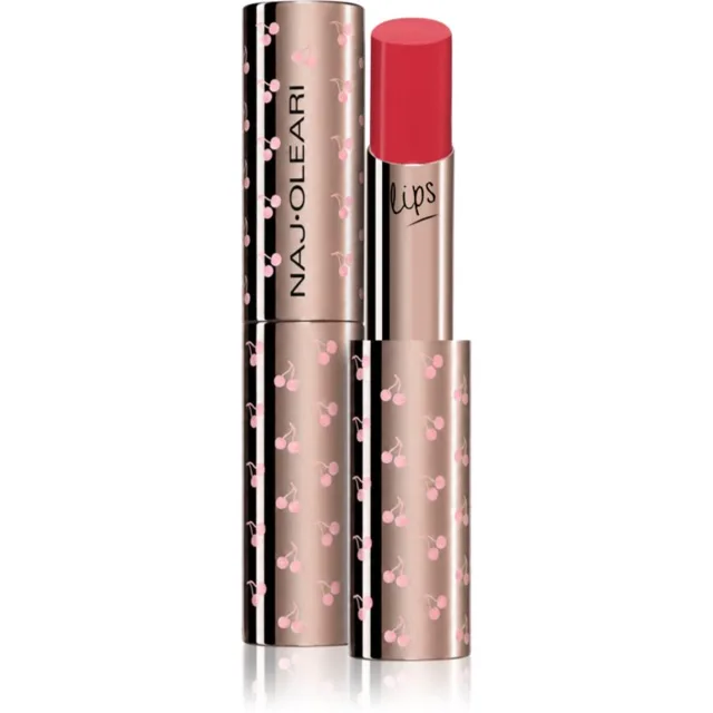 Naj Oleari True Icon Lipstick saténová rtěnka pro ženy 07 Intense Strawberry 3 g