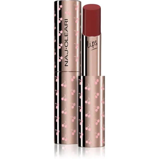 Naj Oleari True Icon Lipstick saténová rtěnka pro ženy 12 Nigritella Red 3 g