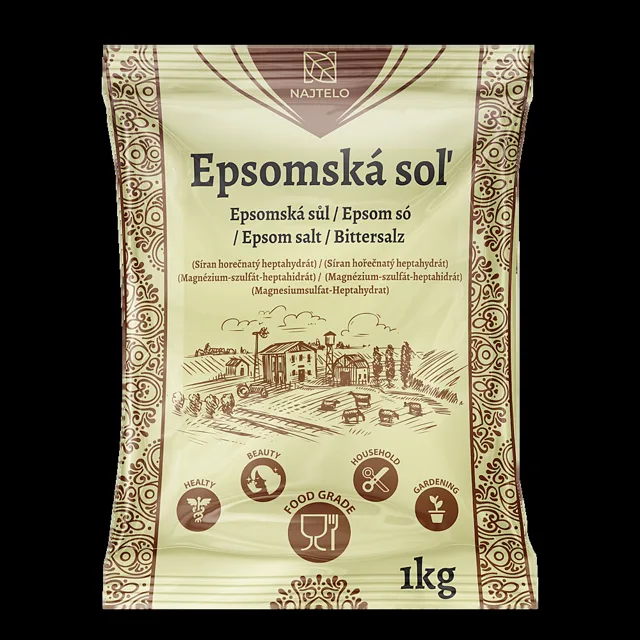 NAJTELO Epsomská sůl 1 kg
