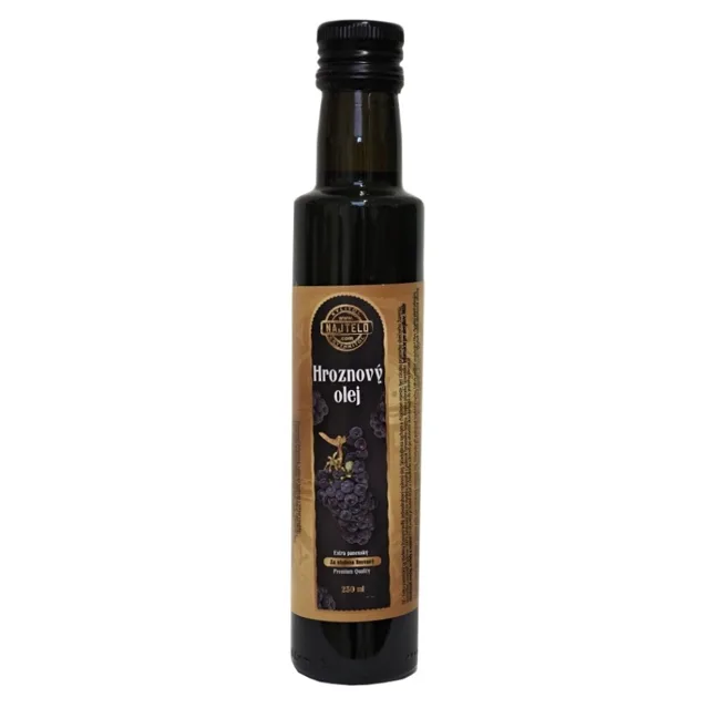 NAJTELO Olej z jader červeného hrozna 250 ml