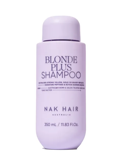 NAK Hair Blonde Plus Shampoo, 350 ml