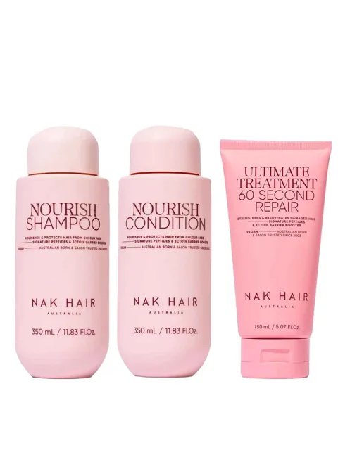 NAK Hair Nourish Signature Edit, výhodný set