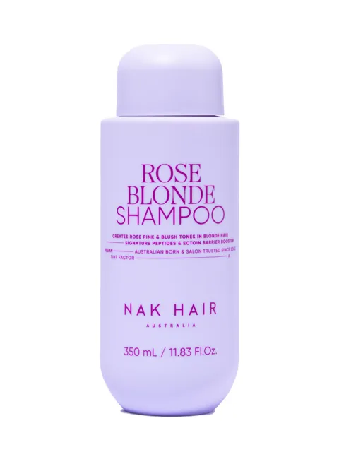 NAK Hair Rose Blonde Shampoo, 350 ml